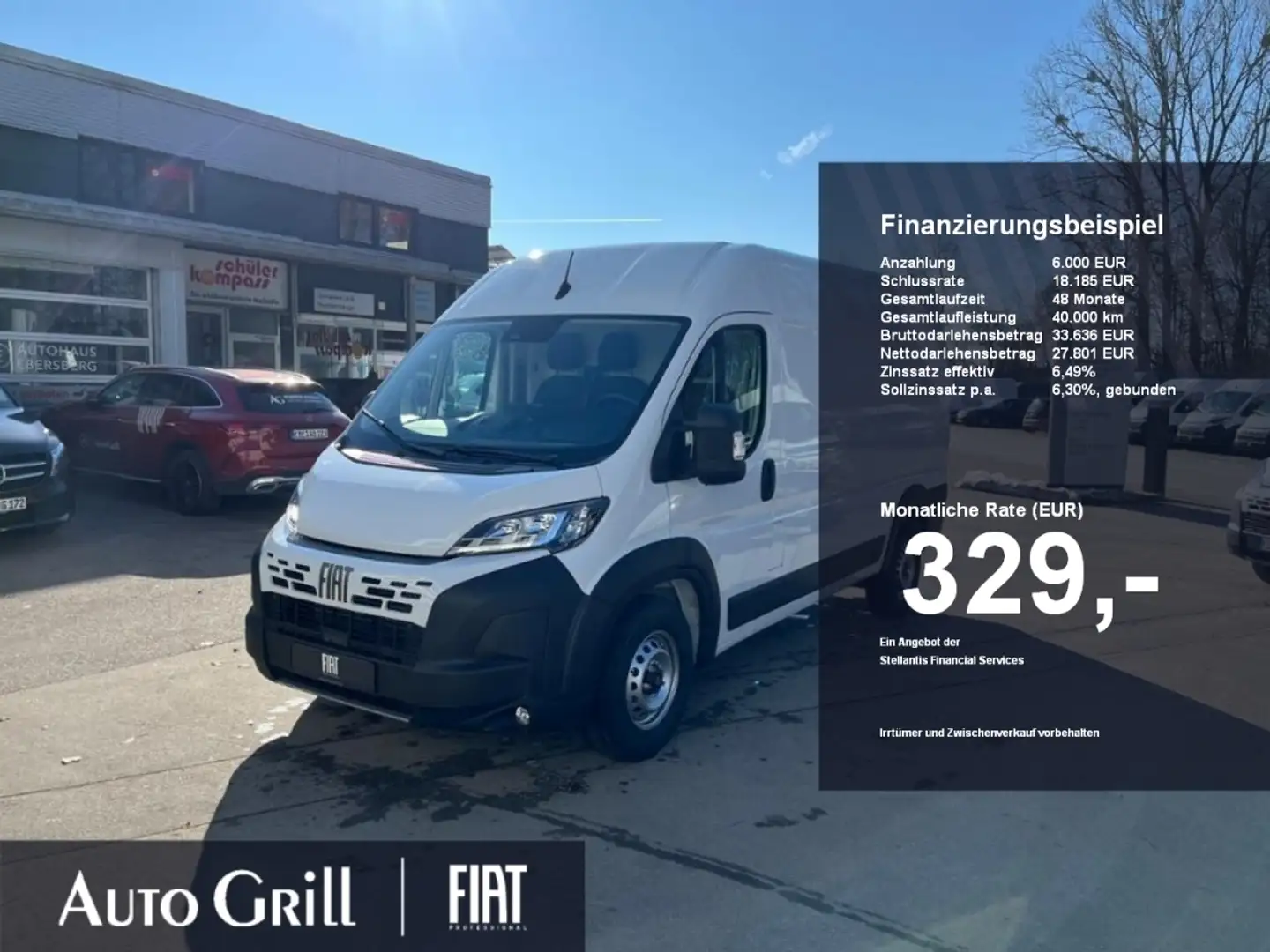 Fiat Ducato Maxi 35 L2H2 AHK RüKa Navi Laderaum Holz Blanco - 1