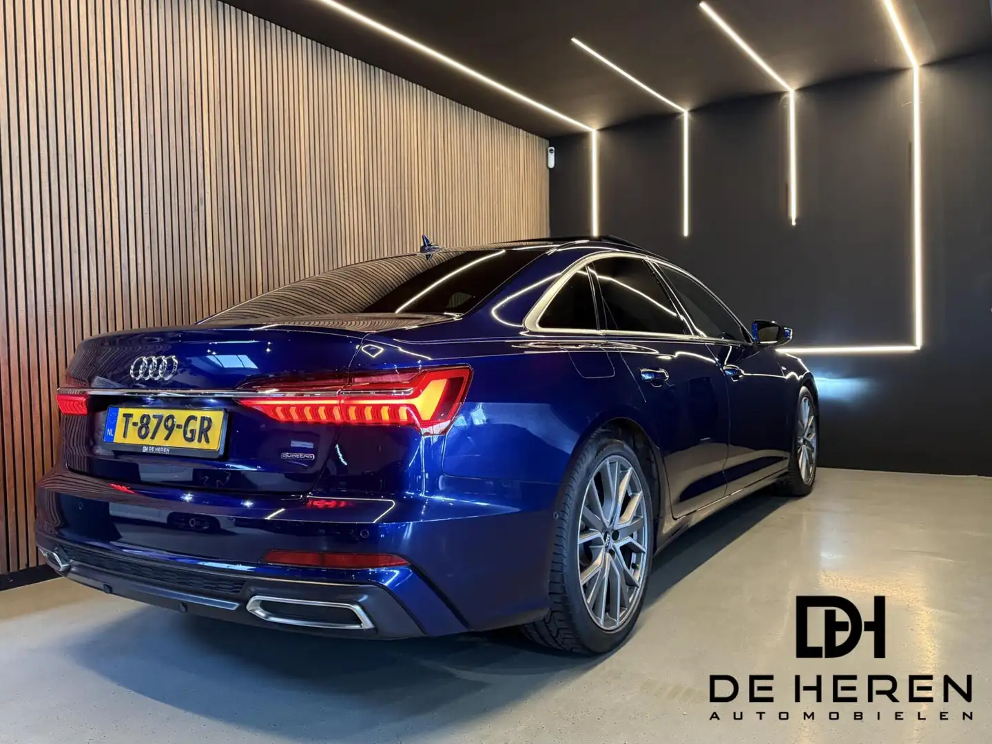 Audi A6 Limousine 55 TFSI quattro Design Pro Line Plus Sli Blauw - 2