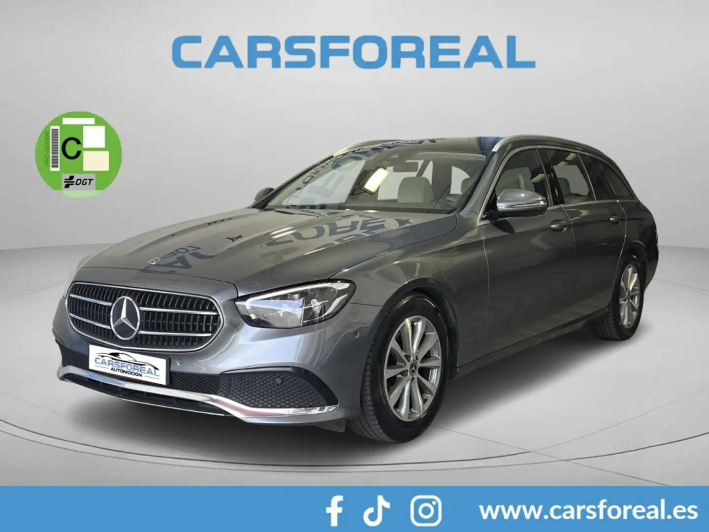 Mercedes-Benz E 220 Estate 220d 9G-Tronic Grau - 1