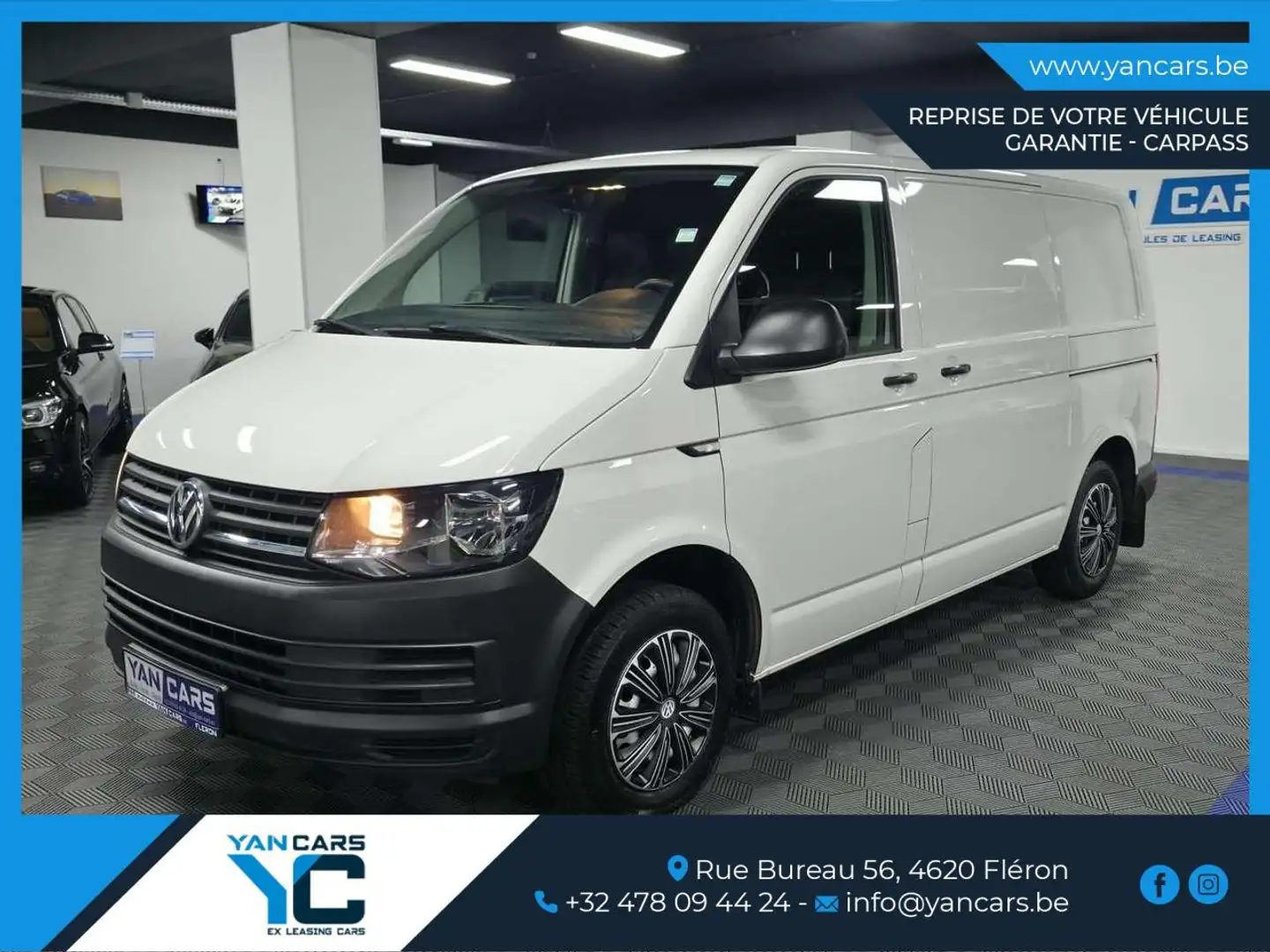 Volkswagen T6 Transporter * 2.0 TDi * DOUBLE PORTES LATERALES * 1ER PROPR. Noir - 1