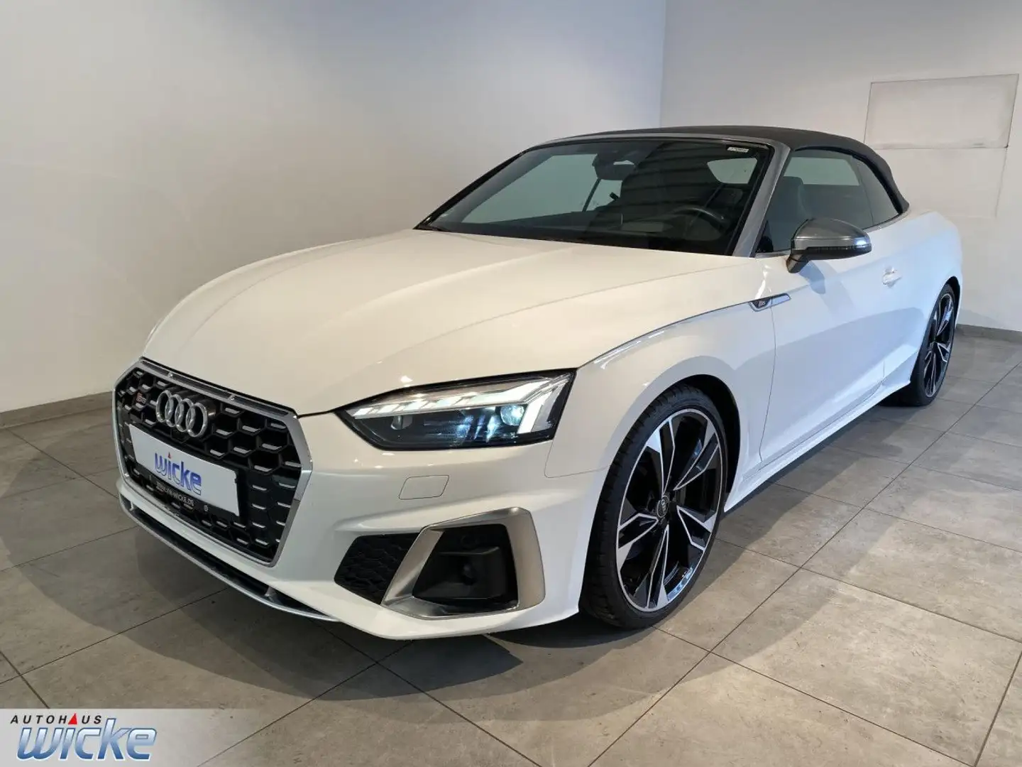 Audi S5 Cabriolet 3.0 TFSI quattro basis NAVI KLIMA REA Blanc - 2