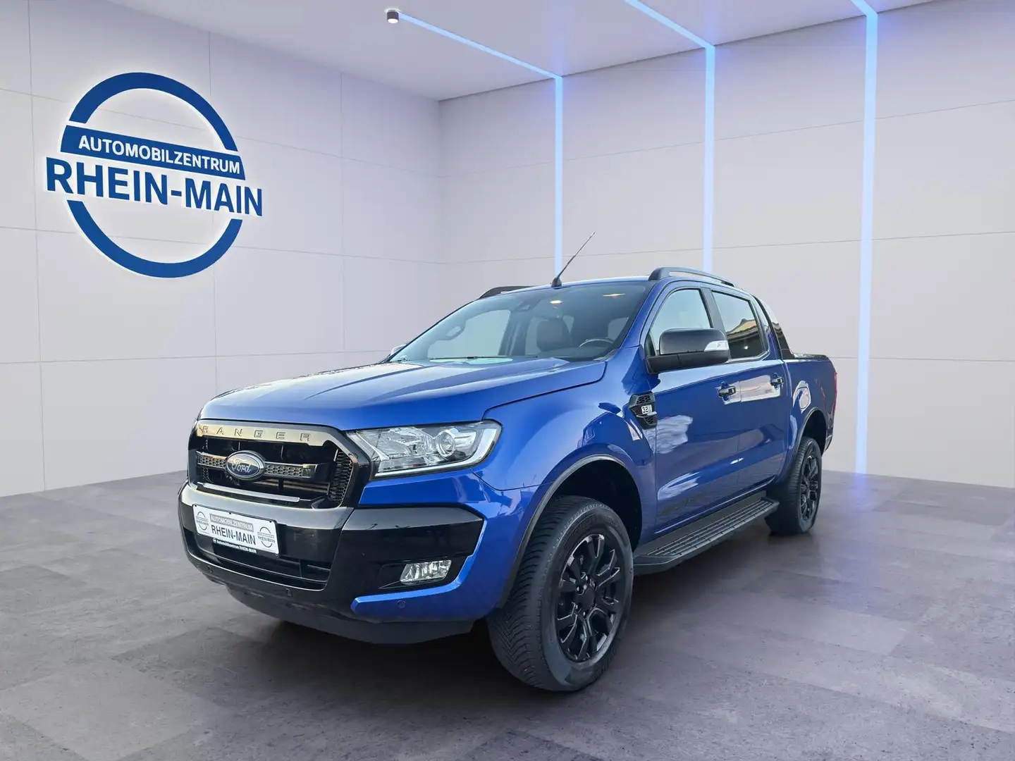 Ford Ranger Wildtrak DoKa 4x4 BLUE EDITION TOP ZUSTAND Blau - 1