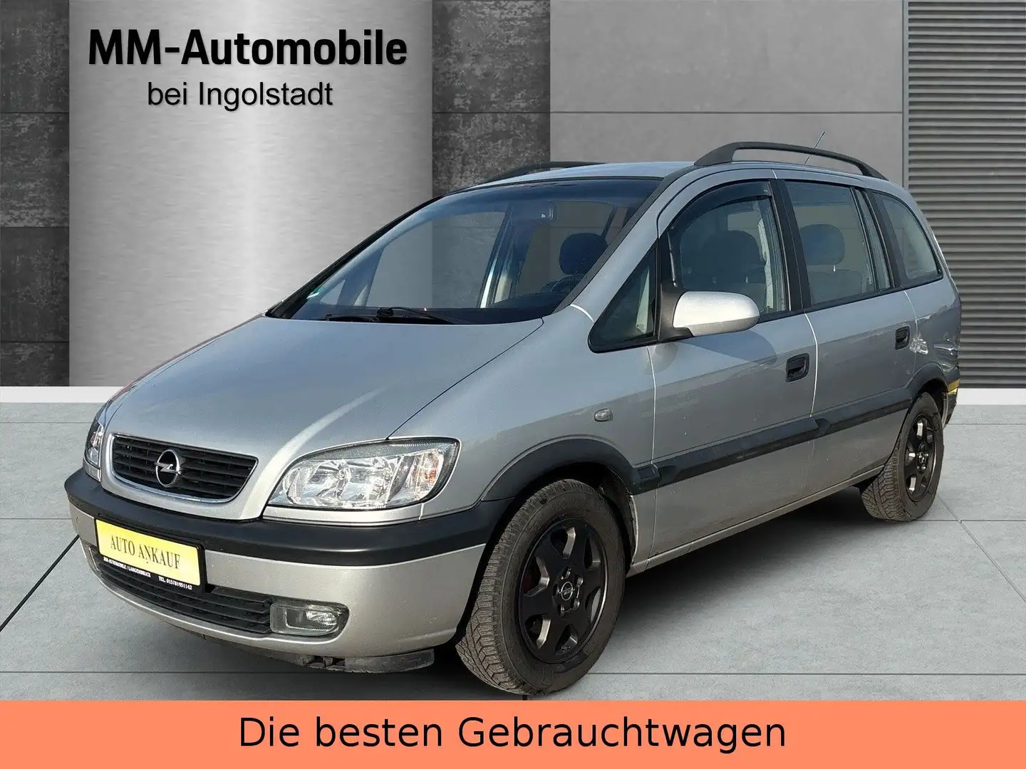 Opel Zafira 1.8 16V Selection Executive-TÜV-ALU-TOP Silber - 1