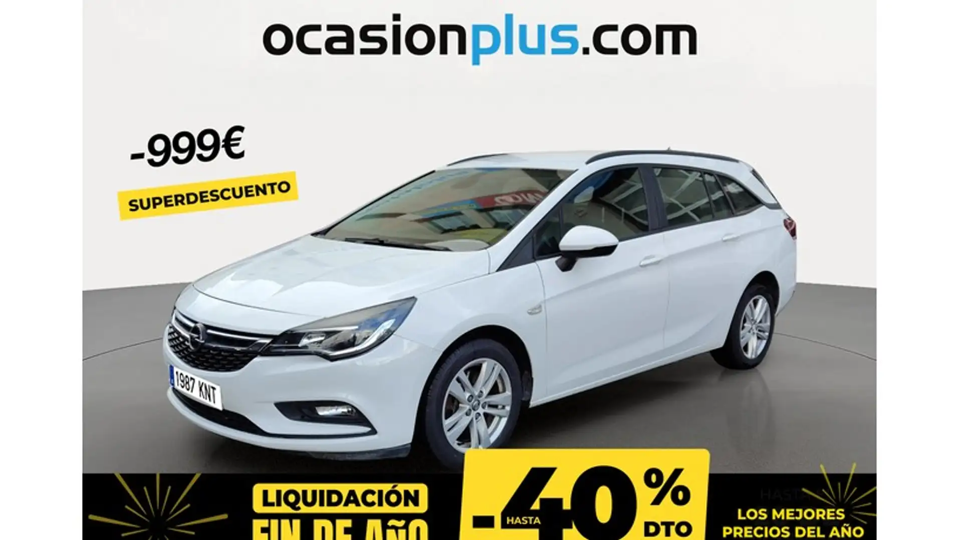 Opel Astra ST 1.6CDTi S/S Business + 136 Blanc - 1
