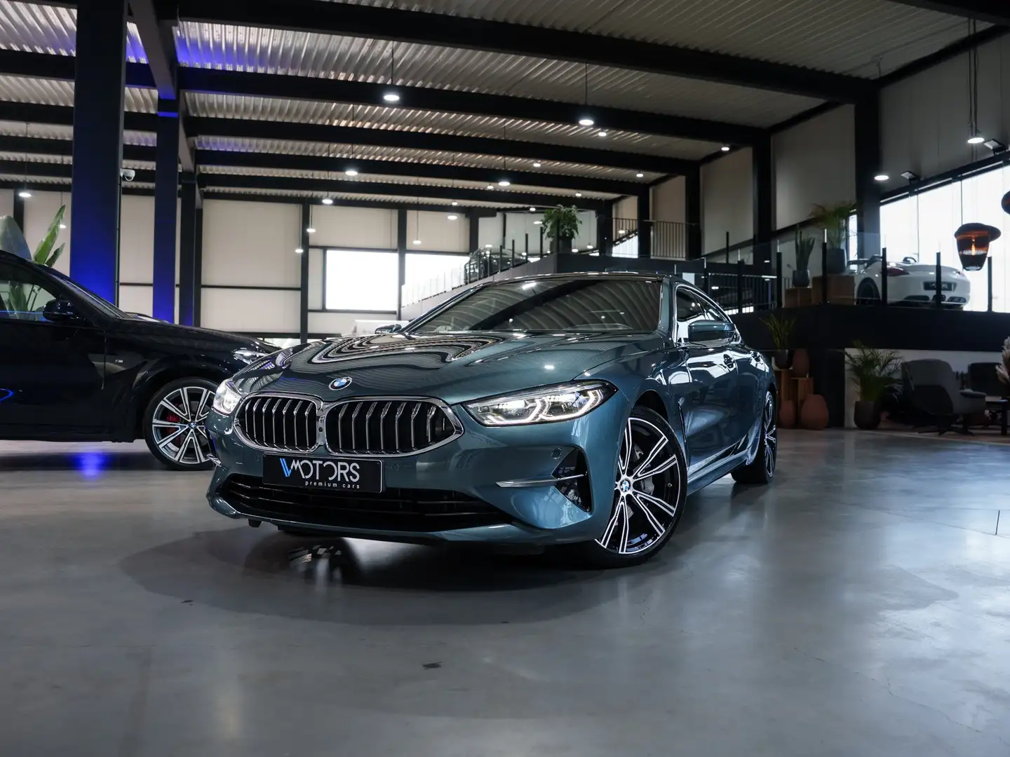 BMW 840 Gran Coupé 840iAS - Pano - H&K - HUD - CC - Blauw - 2