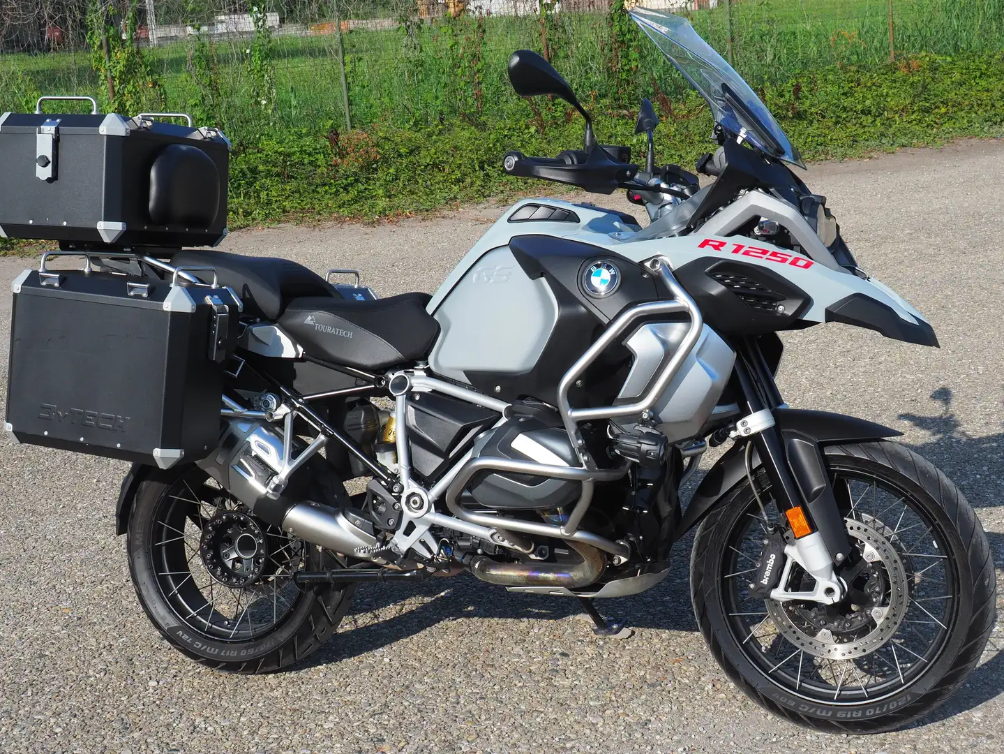BMW R 1250 GS Adventure Adventure Ice Grey Gris - 2