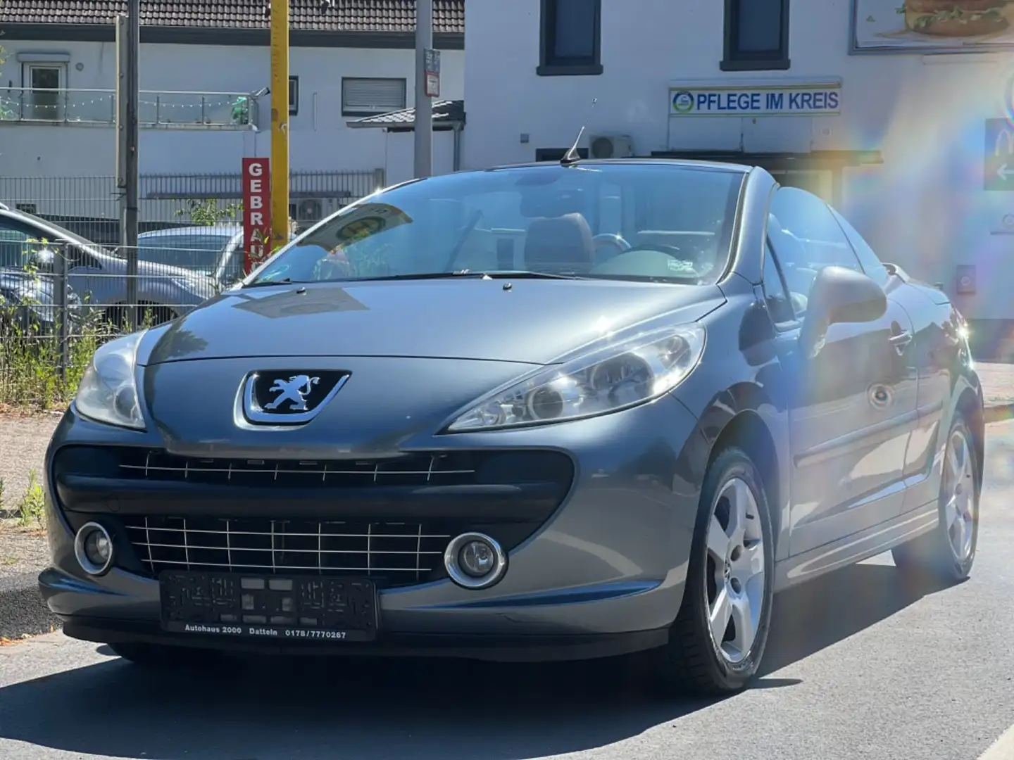 Peugeot 207 CC Cabrio-Coupe Sport/ Leder Grau - 1
