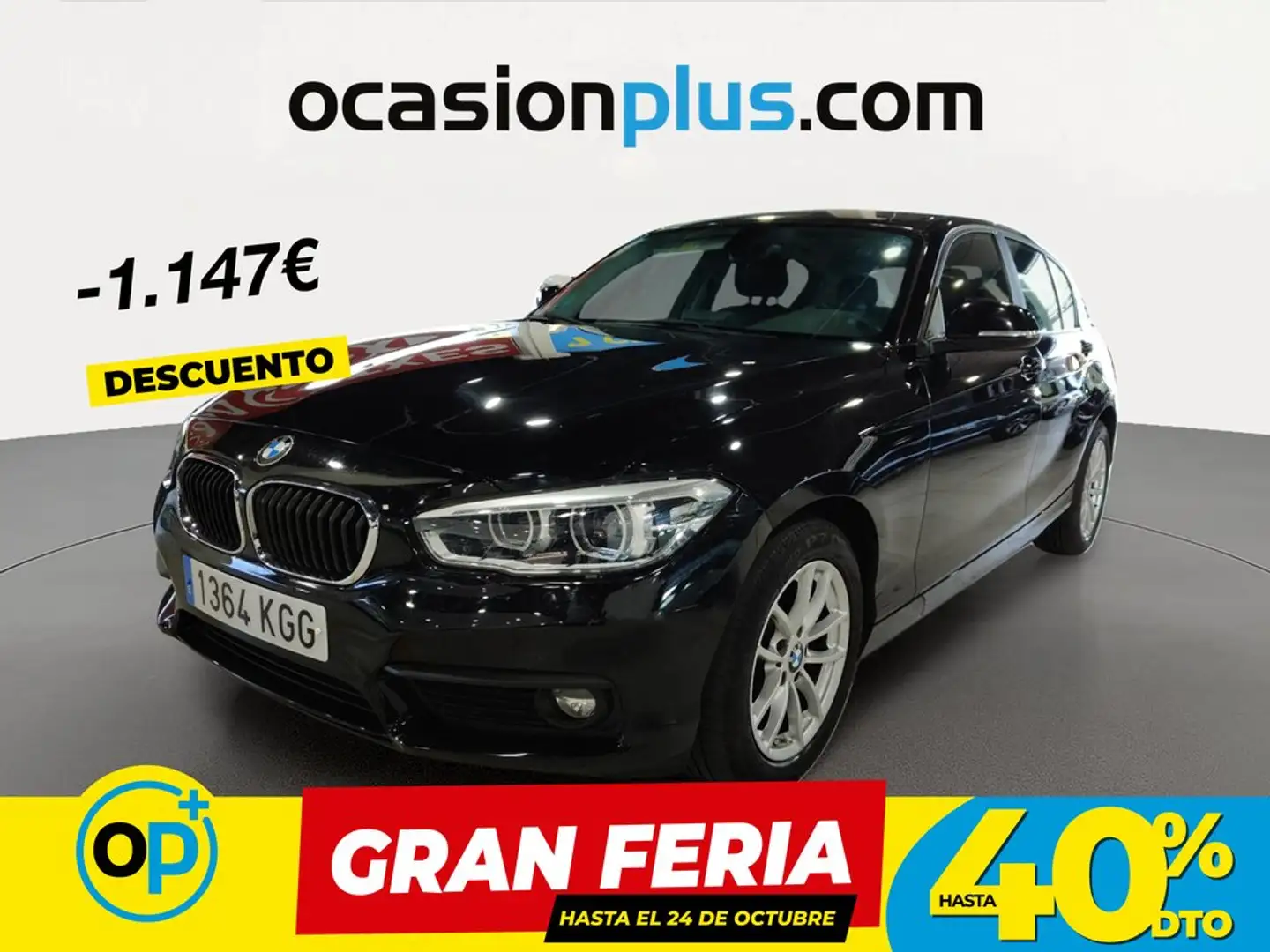 BMW 116 116d Negro - 1