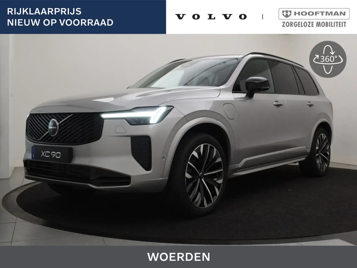 Volvo XC90 T8 PLUG-IN HYBRID ULTRA LUCHTVERING B&W *NIEUW OP Grijs - 1