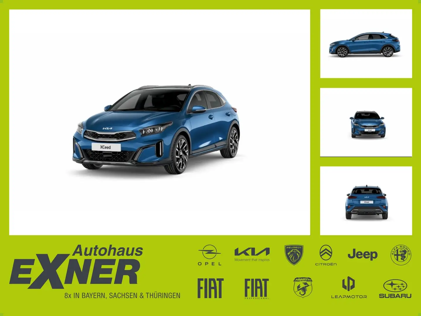 Kia XCeed Vision Lenkrad- und Sitzheizung vorne Blau - 1