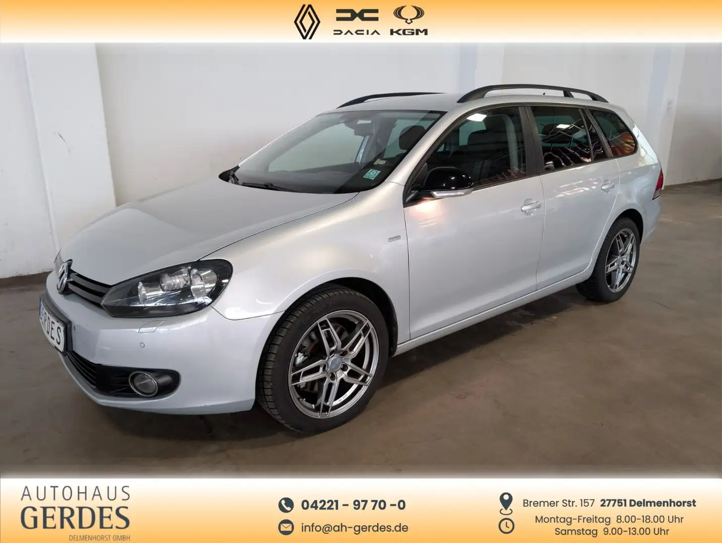 Volkswagen Golf Variant Match 2.0 TDI Argent - 1
