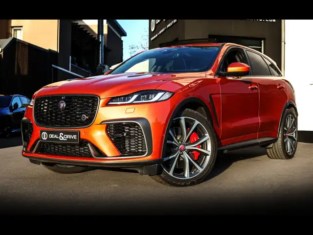 Jaguar F-Pace 5.0 P550 SVR AWD°ORANGE ATACAMA SVO PREMIUM°AHK