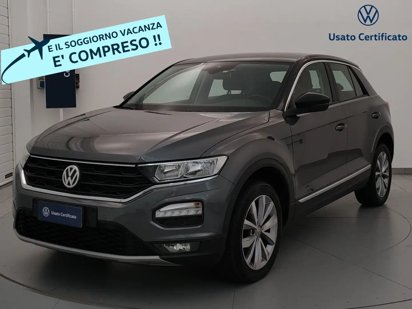 Volkswagen T-Roc T-Roc 1.5 TSI ACT DSG Style BlueMotion Technology Gris - 1