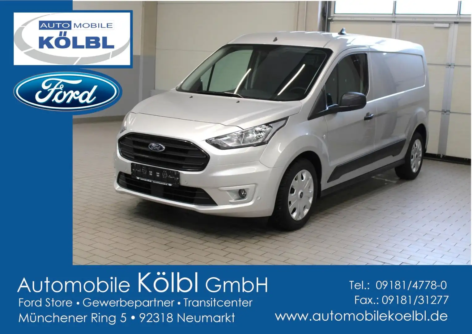 Ford Transit Connect Kasten LKW 230L2 Trend, SHZ/LED Silver - 1