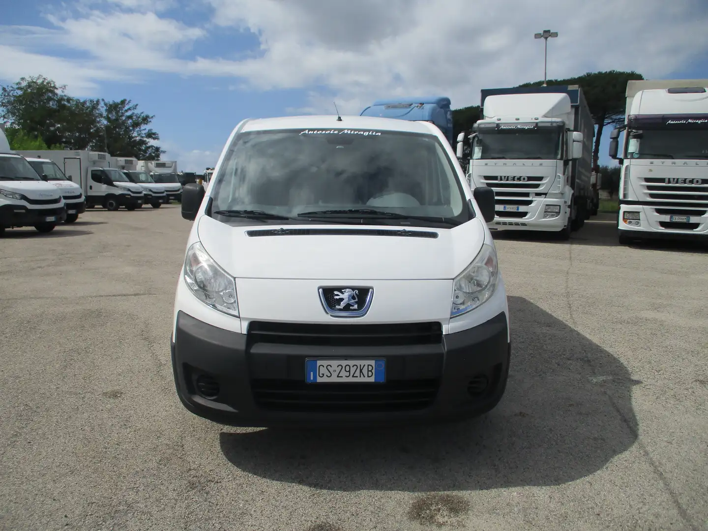 Peugeot Expert 1.6 90CV E4 FURGONE 3 POSTI 210000 KM Weiß - 2