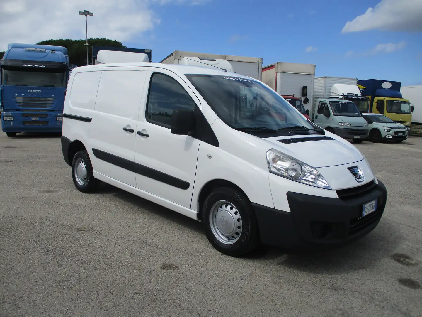 Peugeot Expert 1.6 90CV E4 FURGONE 3 POSTI 210000 KM Weiß - 1