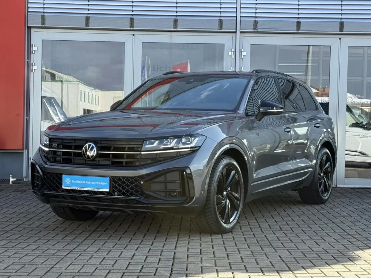 Volkswagen Touareg 3.0 V6 TDI R-Line 330PS LUFT, STHZ, Klima Navi Grau - 2
