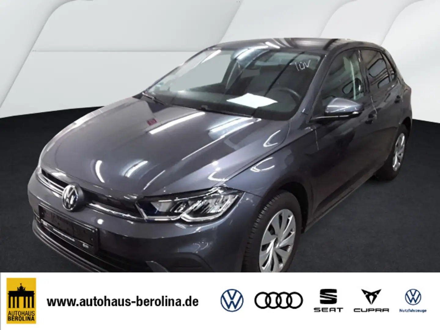 Volkswagen Polo 1.0 TSI Life *ACC*NAV*PDC*SHZ*App-Connect* Grau - 1