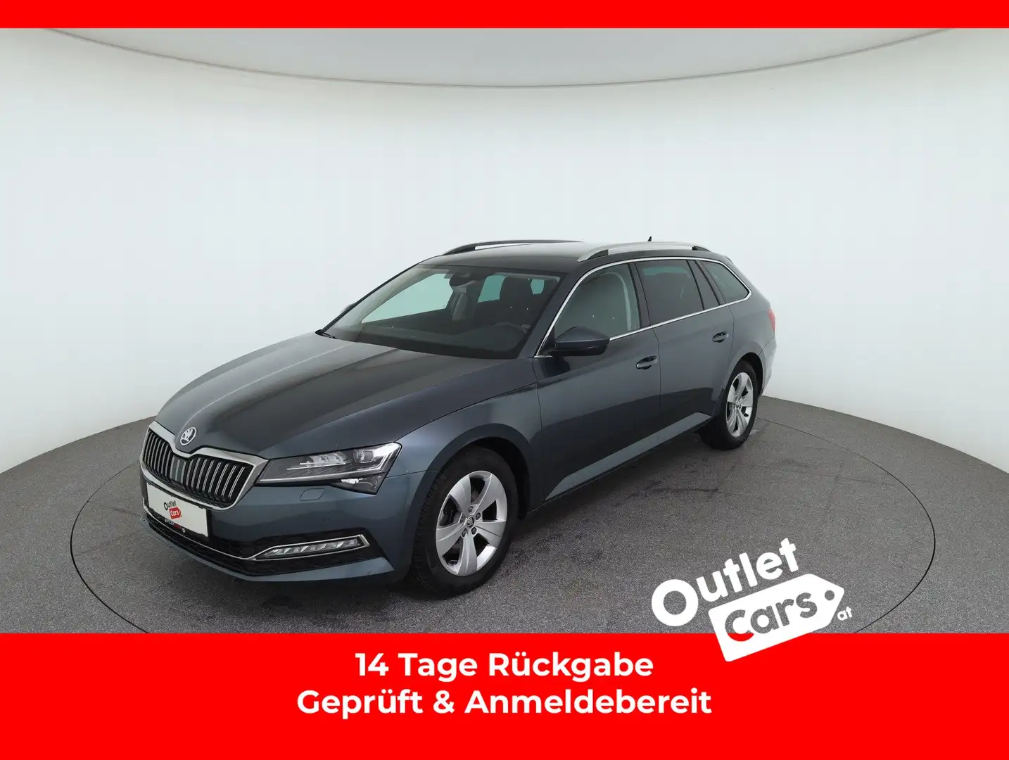Skoda Superb Combi 2.0 TDI Style MATRIX+LED+NAVI+RADAR Grau - 1