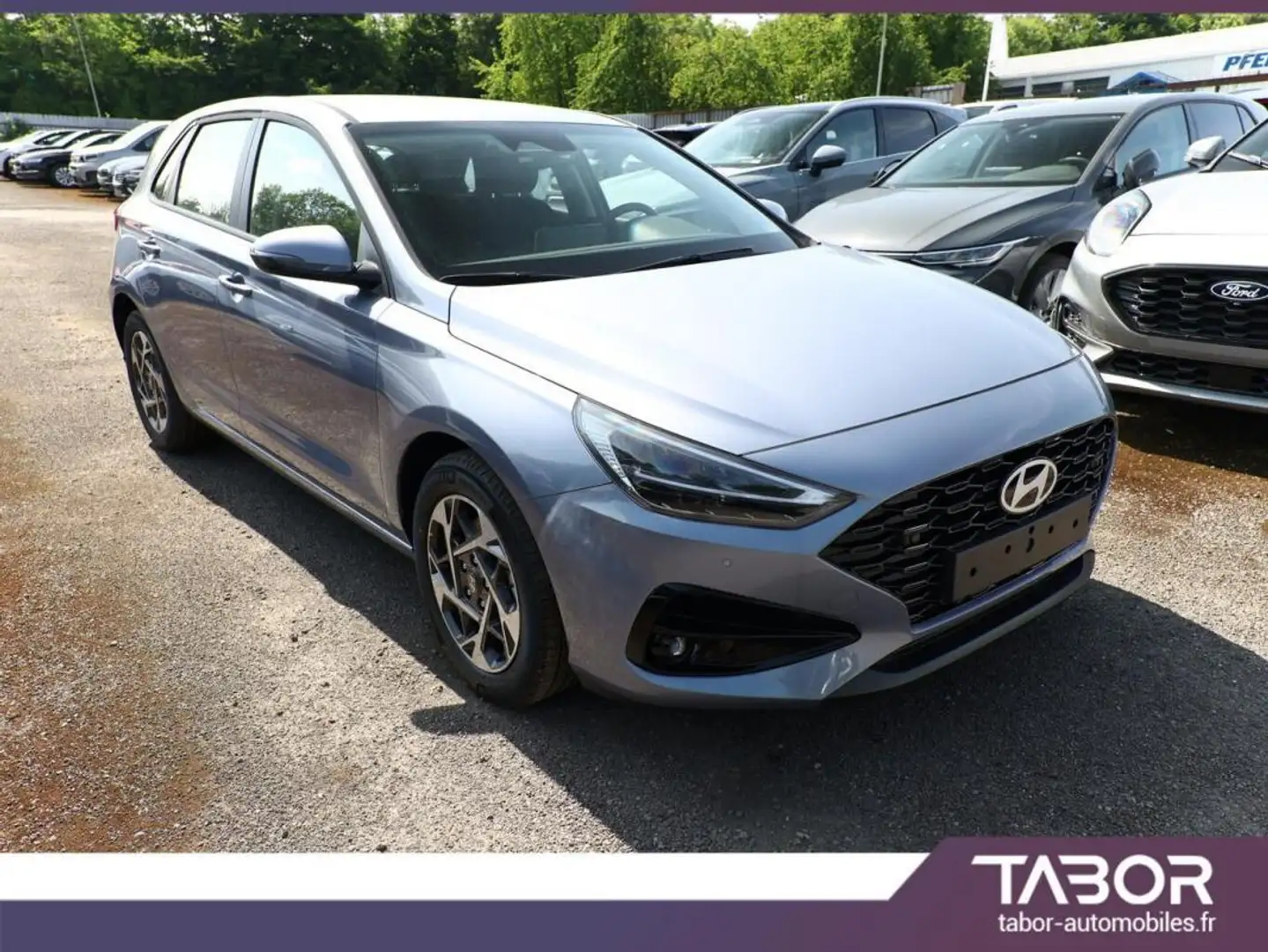Hyundai i30 1.0 TGDI 100 Advantage LED GPS cam Bleu - 2