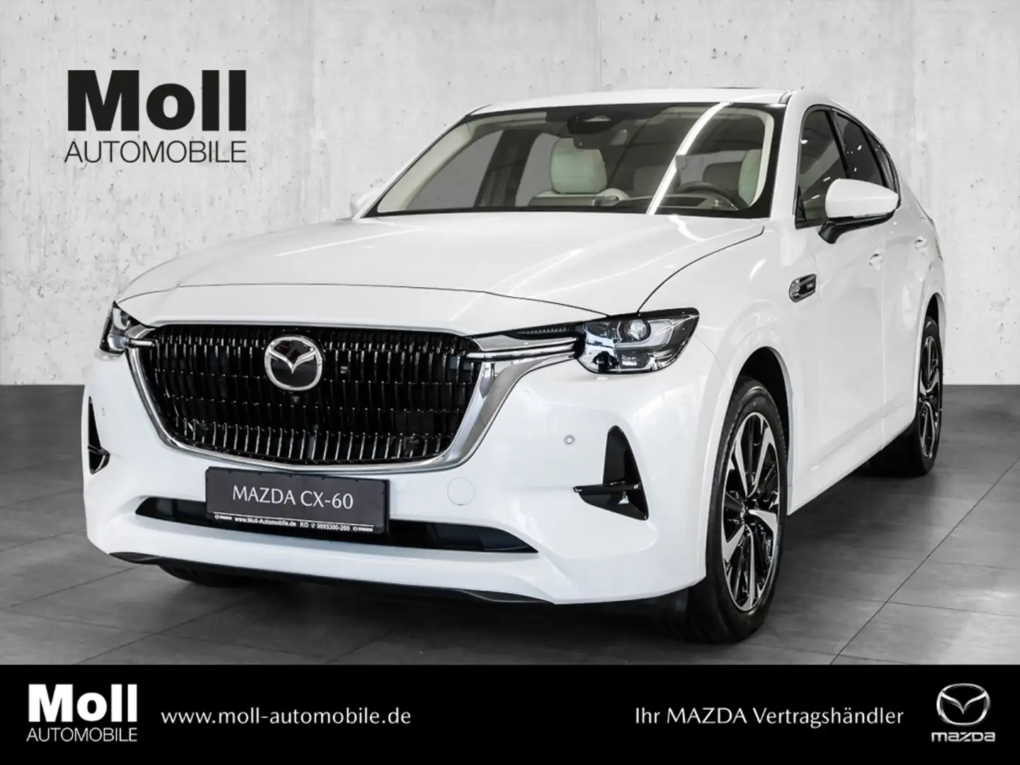 Mazda CX-60 e-SKYACTIV PHEV TAKUMI CON-P DRI-P COM-P PGD Leder Blanc - 1