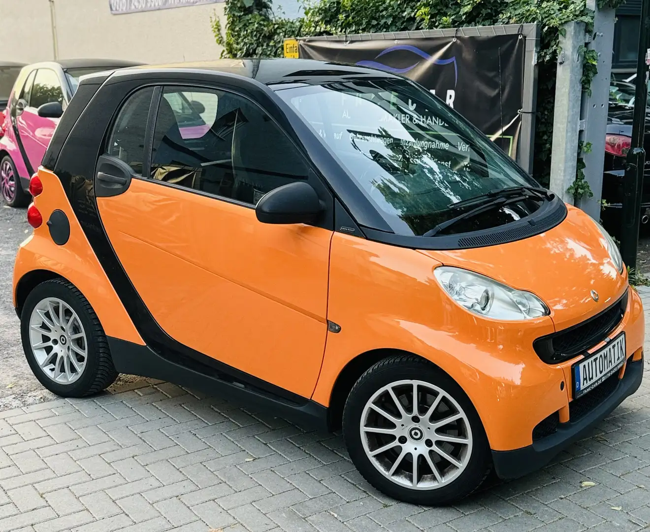 smart forTwo MHD / ORANGE / KLIMA / VOLLAUTOMATIK / FINANZIERUN Oranžová - 1
