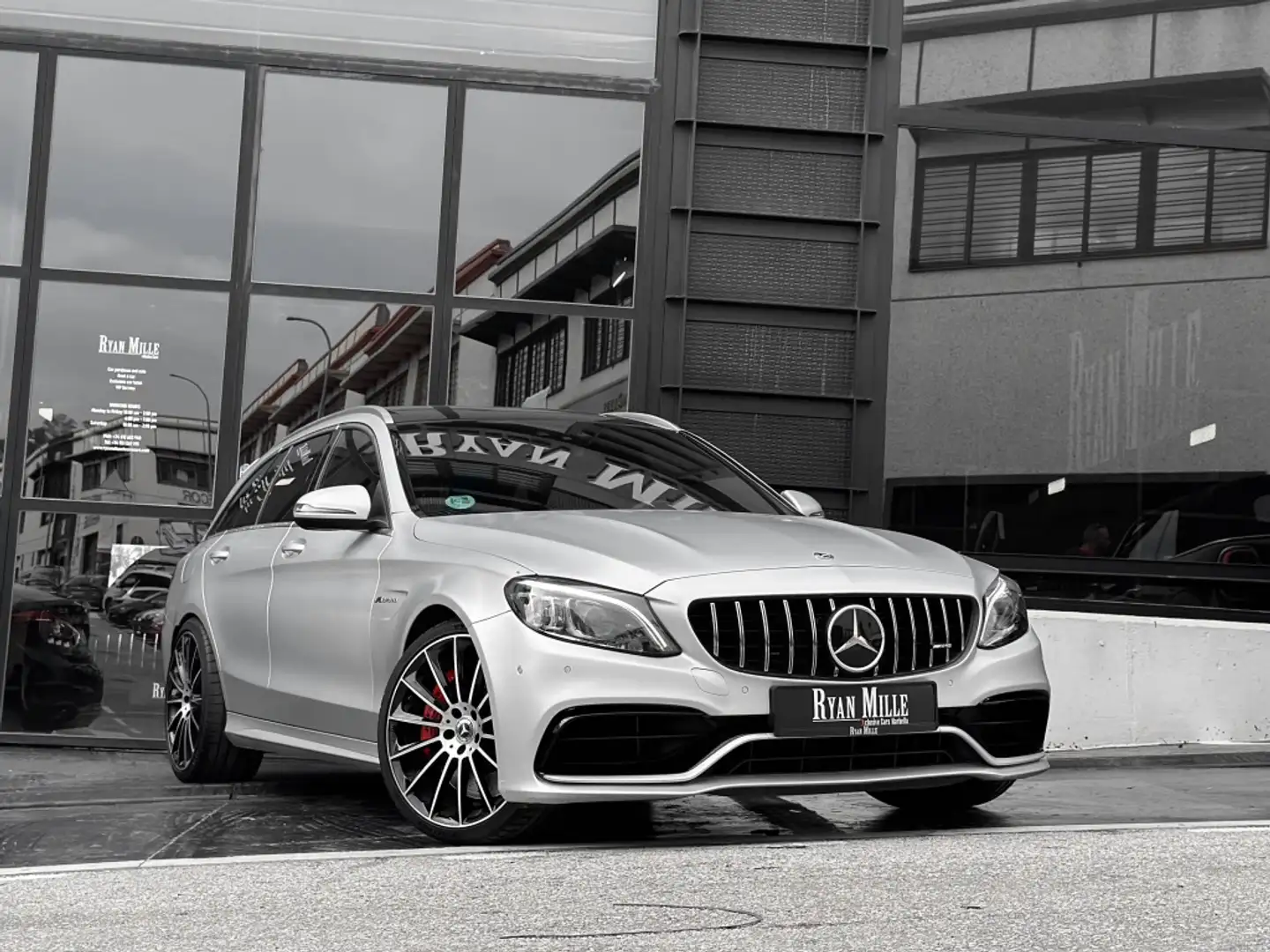 Mercedes-Benz C 63 AMG Estate S Speedshift MCT 9G Plateado - 1