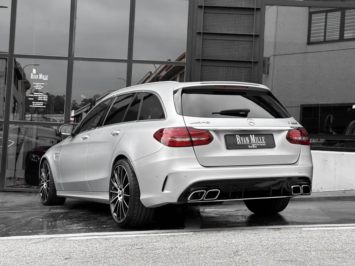 Mercedes-Benz C 63 AMG Estate S Speedshift MCT 9G Plateado - 2