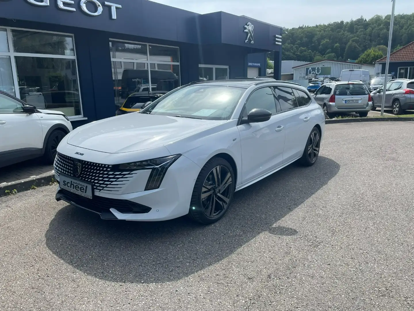 Peugeot 508 SW GT BlueHDI 130 ACC/AHK/Kam./KlimaA/AUT/LM Blanc - 2