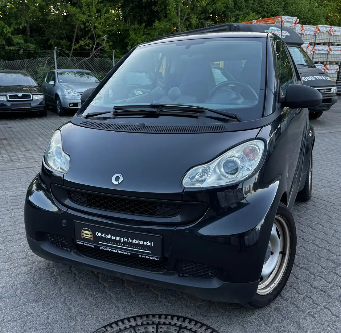 smart forTwo Micro Hybrid Drive *SHZ*KLIMA*AUDIO*PANO*WENIG KM* Schwarz - 1