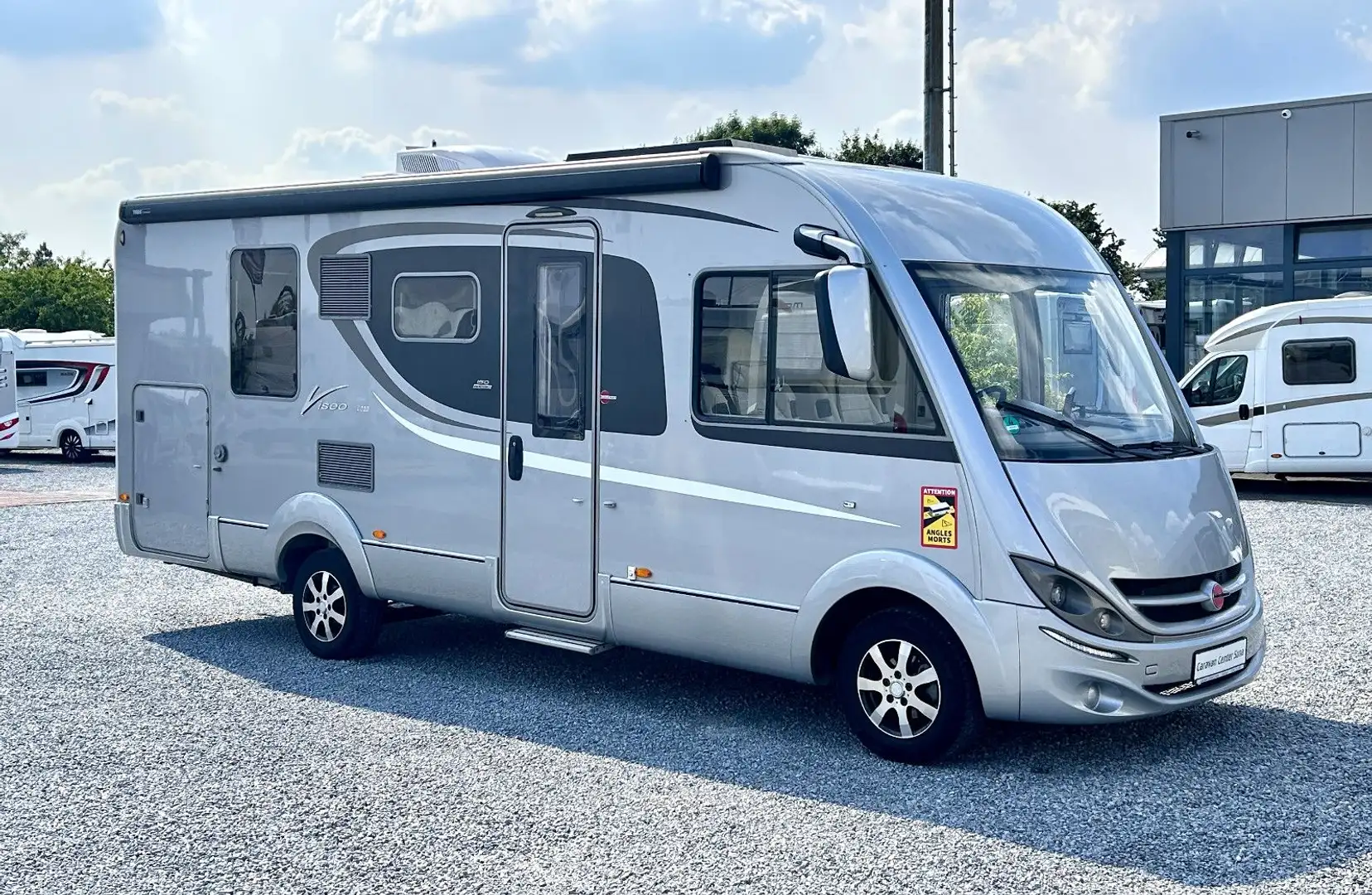 Bürstner Viseo I 720 *Queensbett-Hubbett-2xKlima-AHK* Silber - 1