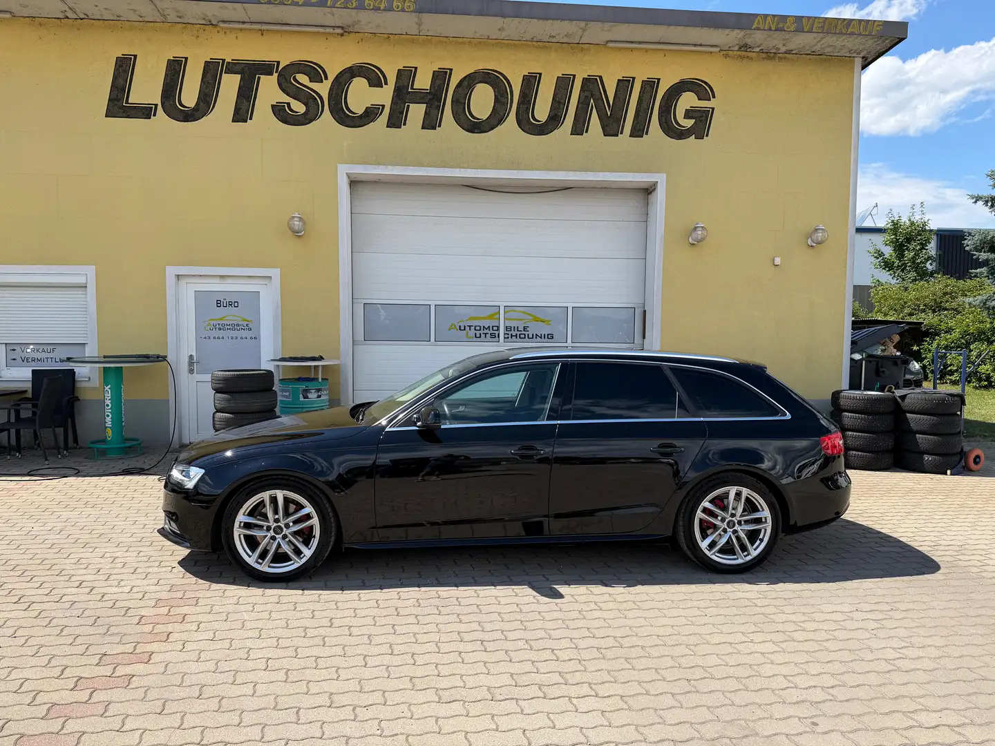 Audi A4 A4 2.0 TDI Quattro 150 PS Kombi Schwarz - 2