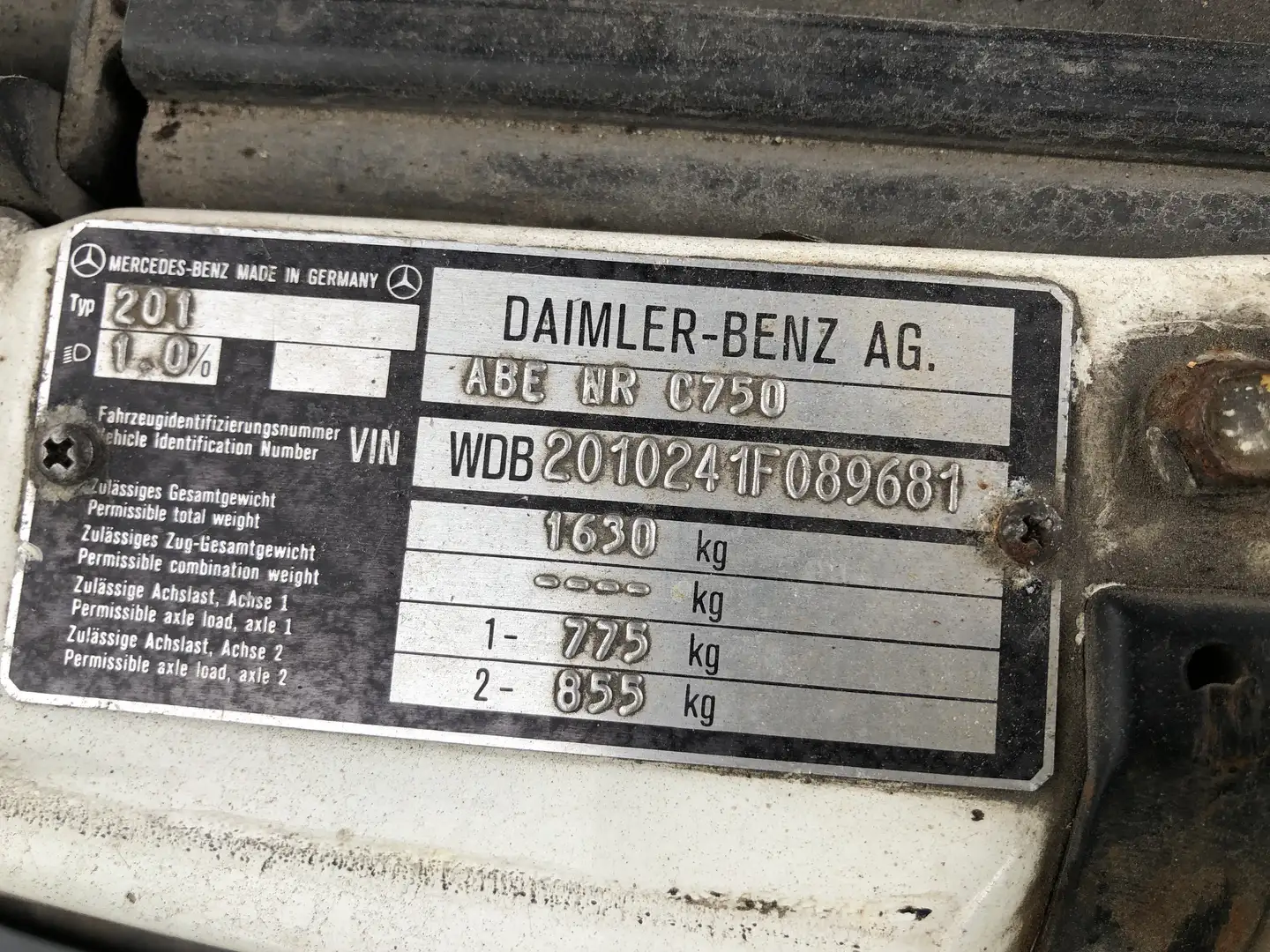 Mercedes-Benz 190 2.0 E Wit - 2