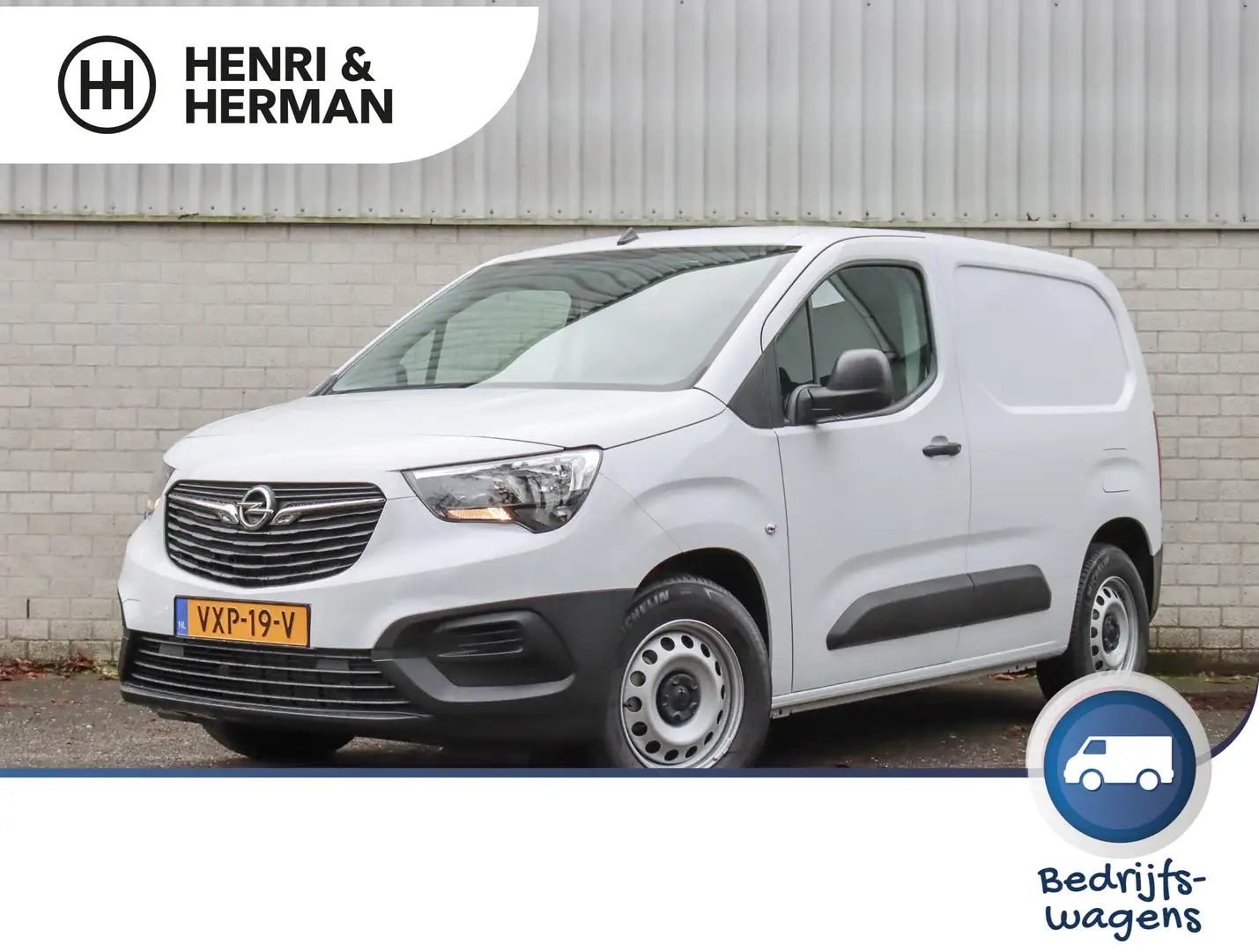Opel Combo-e L1H1 Edition 50 kWh 3-fase (RIJLKAAR!!/PDC/Cruise/ Weiß - 1