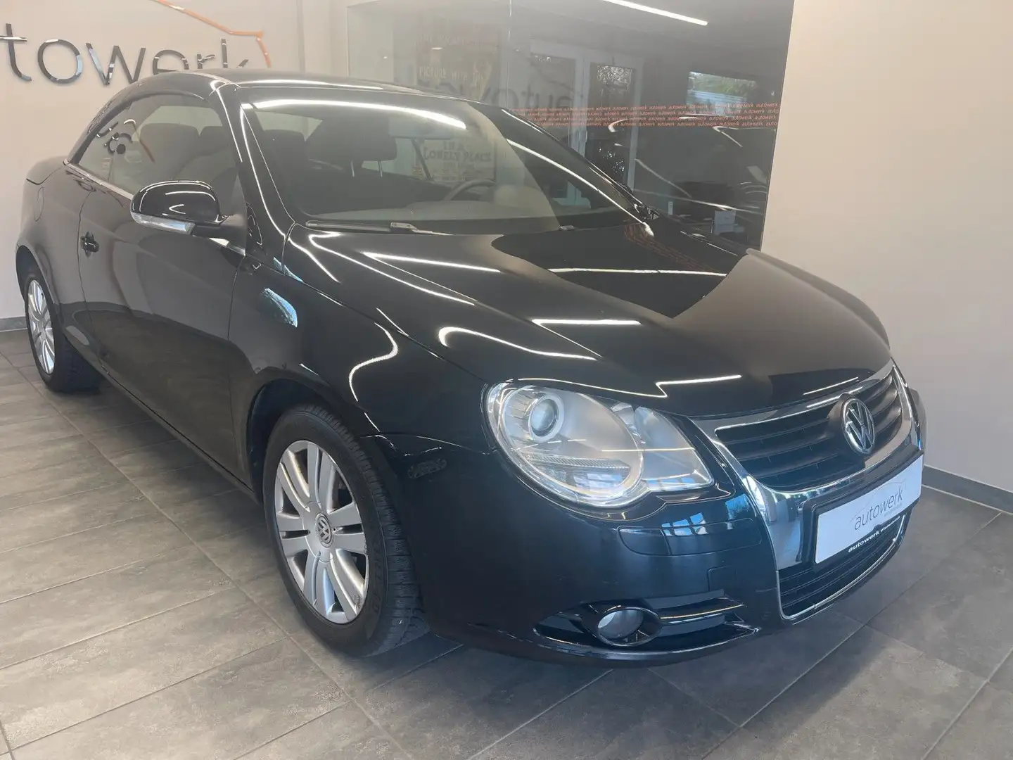 Volkswagen Eos 1.4*TÜVNEU/ALU/ServiceNEU/TOP* Noir - 1