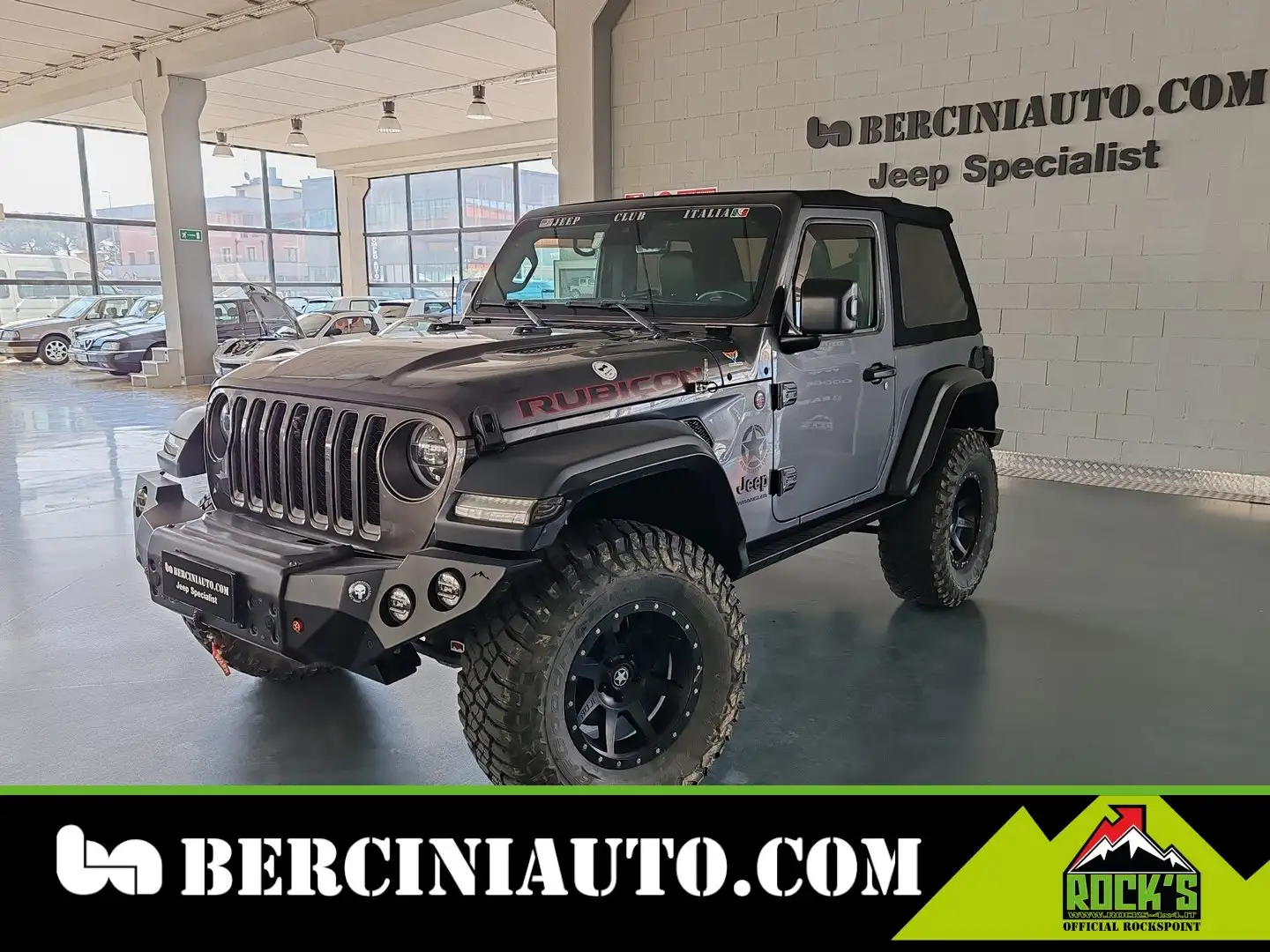 Jeep Wrangler 2.0 turbo Rubicon auto ROCK'S EDITION - 44.000 km Nero - 1