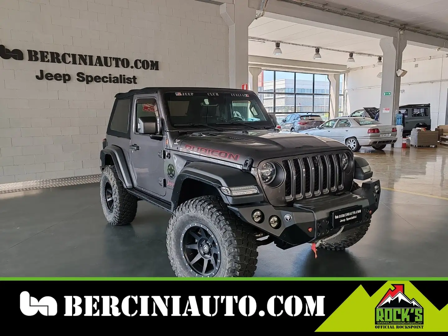 Jeep Wrangler 2.0 turbo Rubicon auto ROCK'S EDITION - 44.000 km Nero - 2