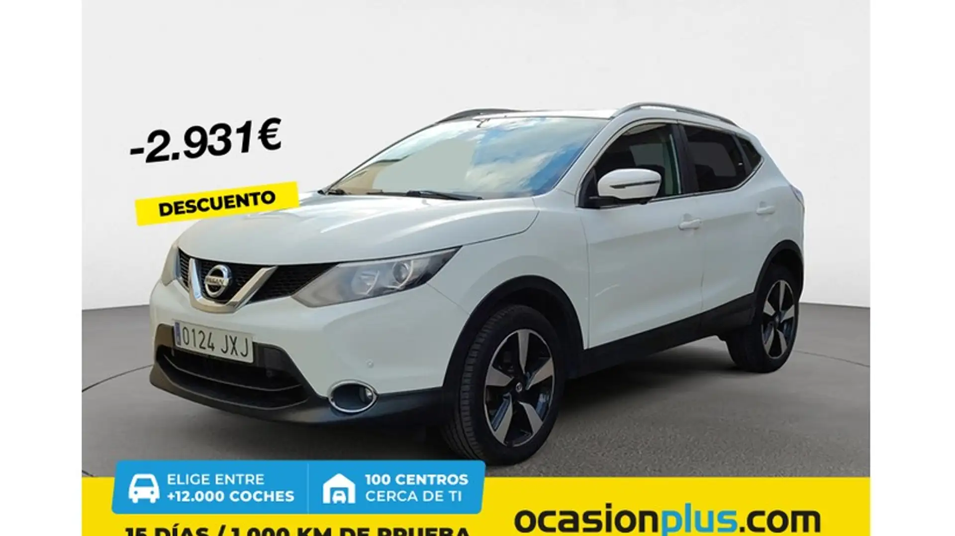 Nissan Qashqai 1.6dCi N-Connecta 4x2 Blanc - 1