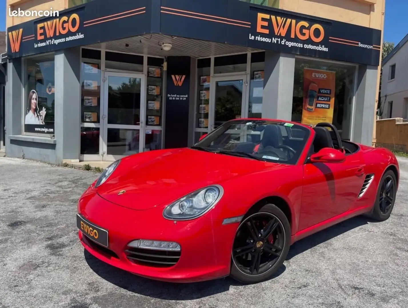 Porsche Boxster S 3.4 310 CH 987 Rouge Indien Phase 2 Rouge - 1