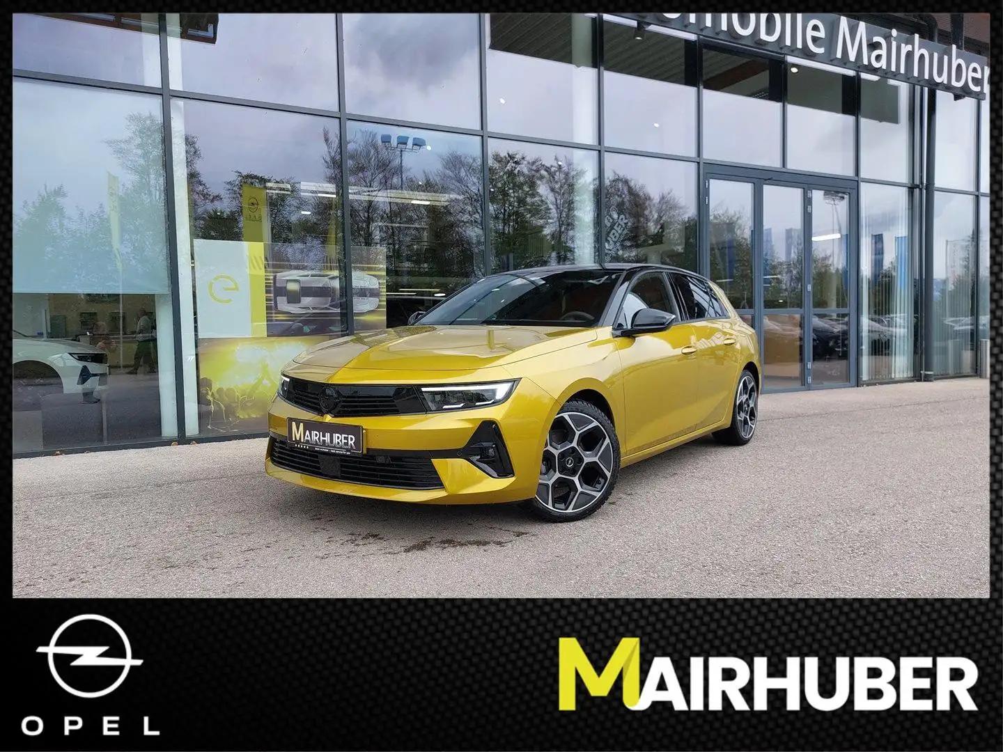 Opel Astra GS Line 5tg. AT 1,2 130PS AT8 Geel - 1