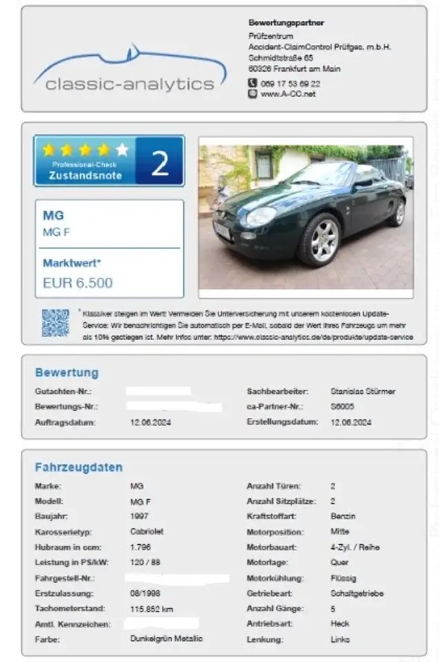 MGF 1.8i, foto 10
