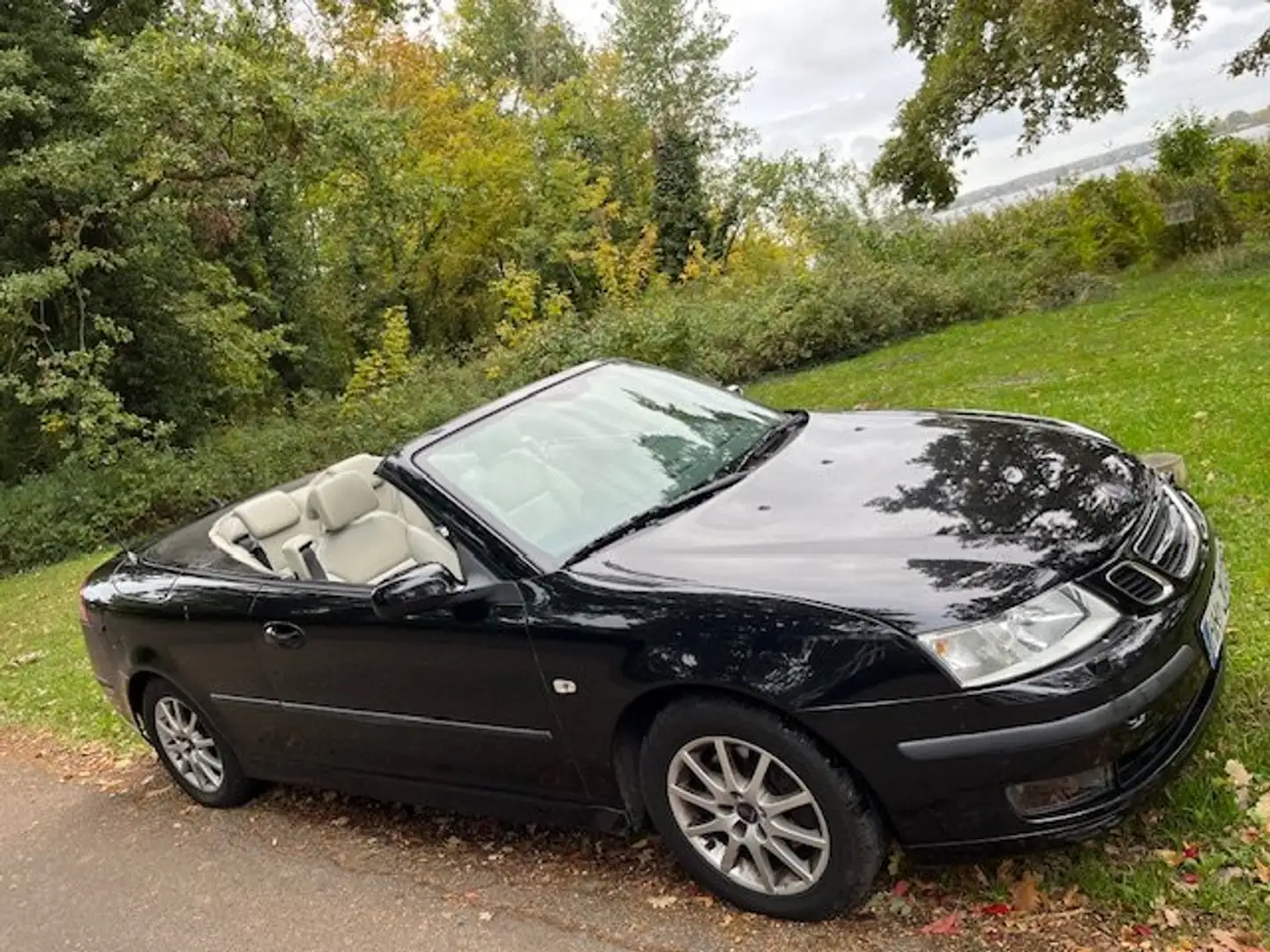 Saab 9-3 9-3 1.9 Cabriolet TiD DPF Aut. Vector Schwarz - 2