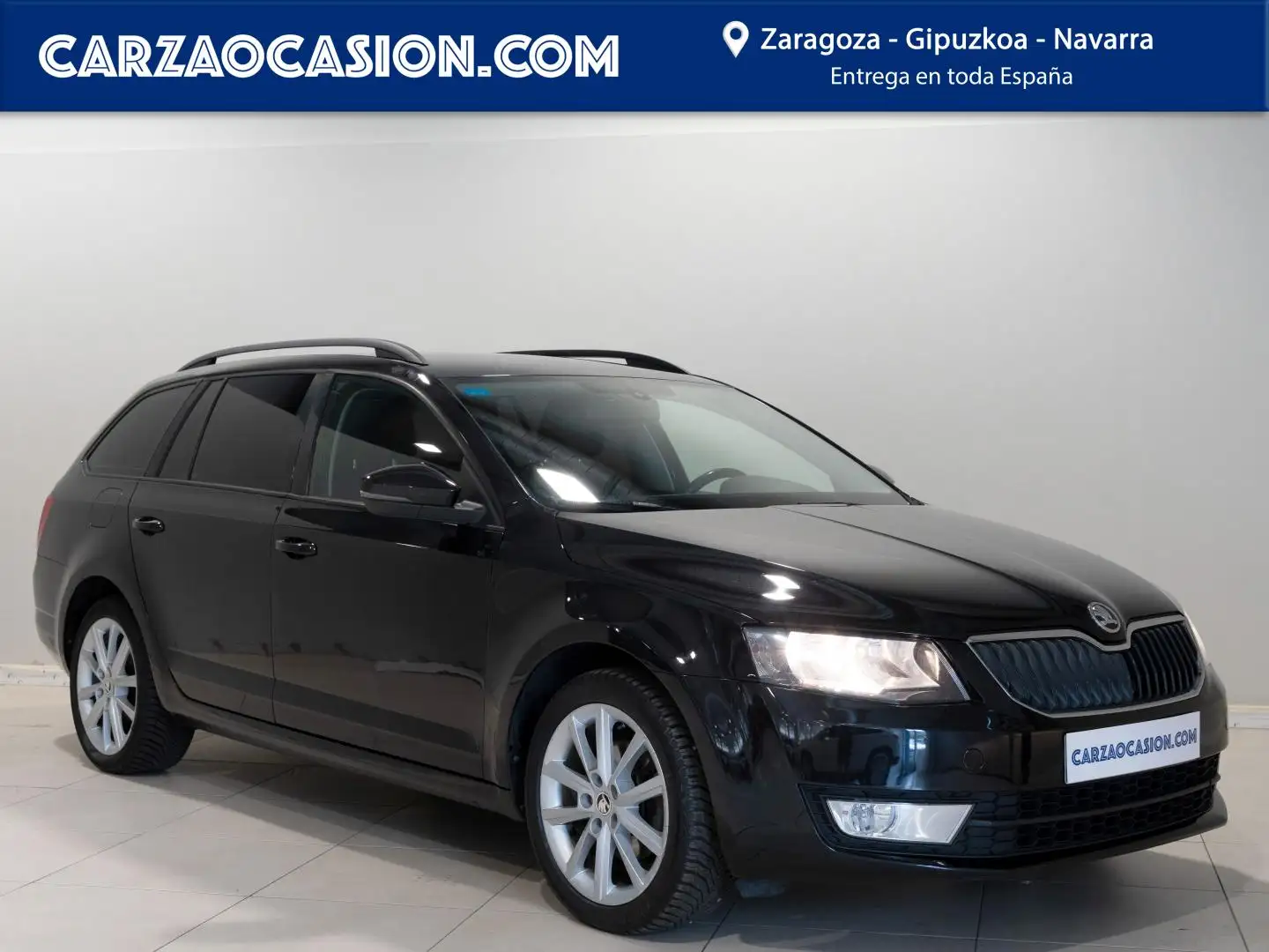 Skoda Octavia 2.0TDI CR Elegance Zwart - 1