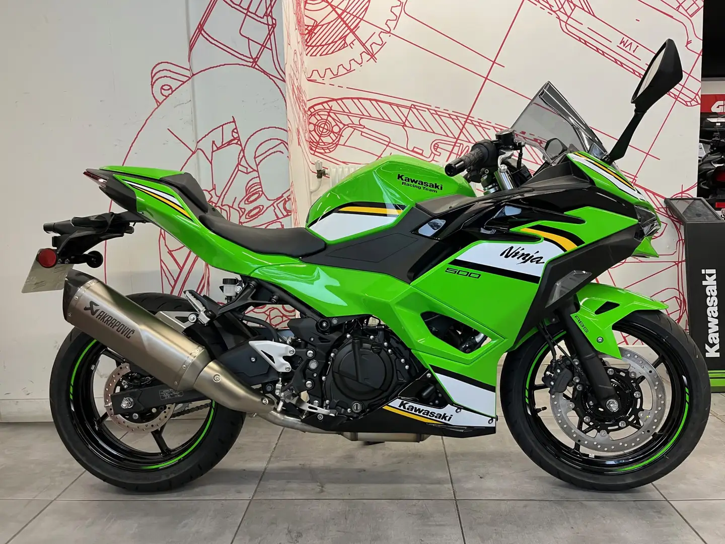 Kawasaki Ninja 500 SE Verde - 1