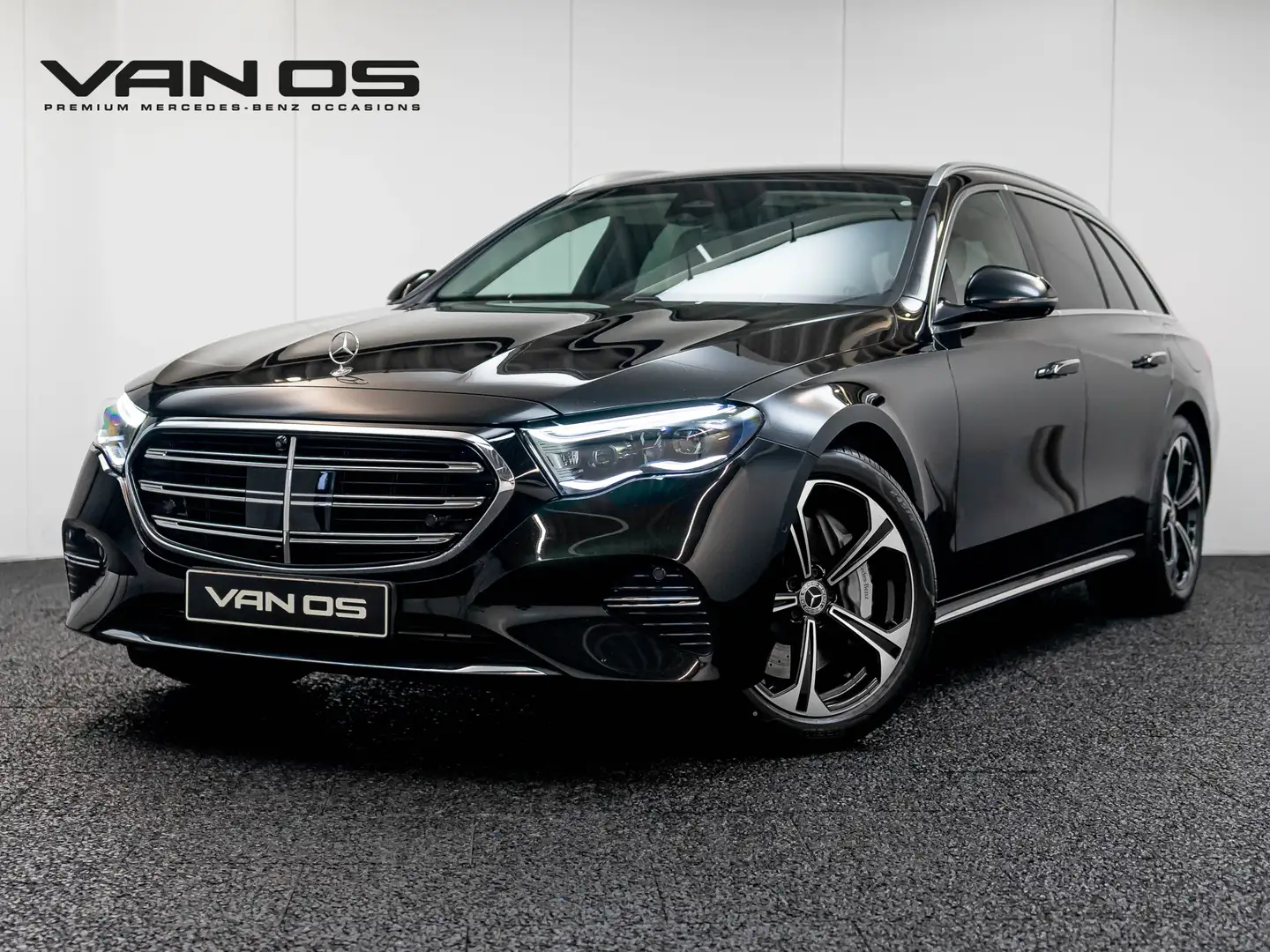 Mercedes-Benz E 300 Estate E e Exclusive Line | Nappa leder | Burmeste Schwarz - 1