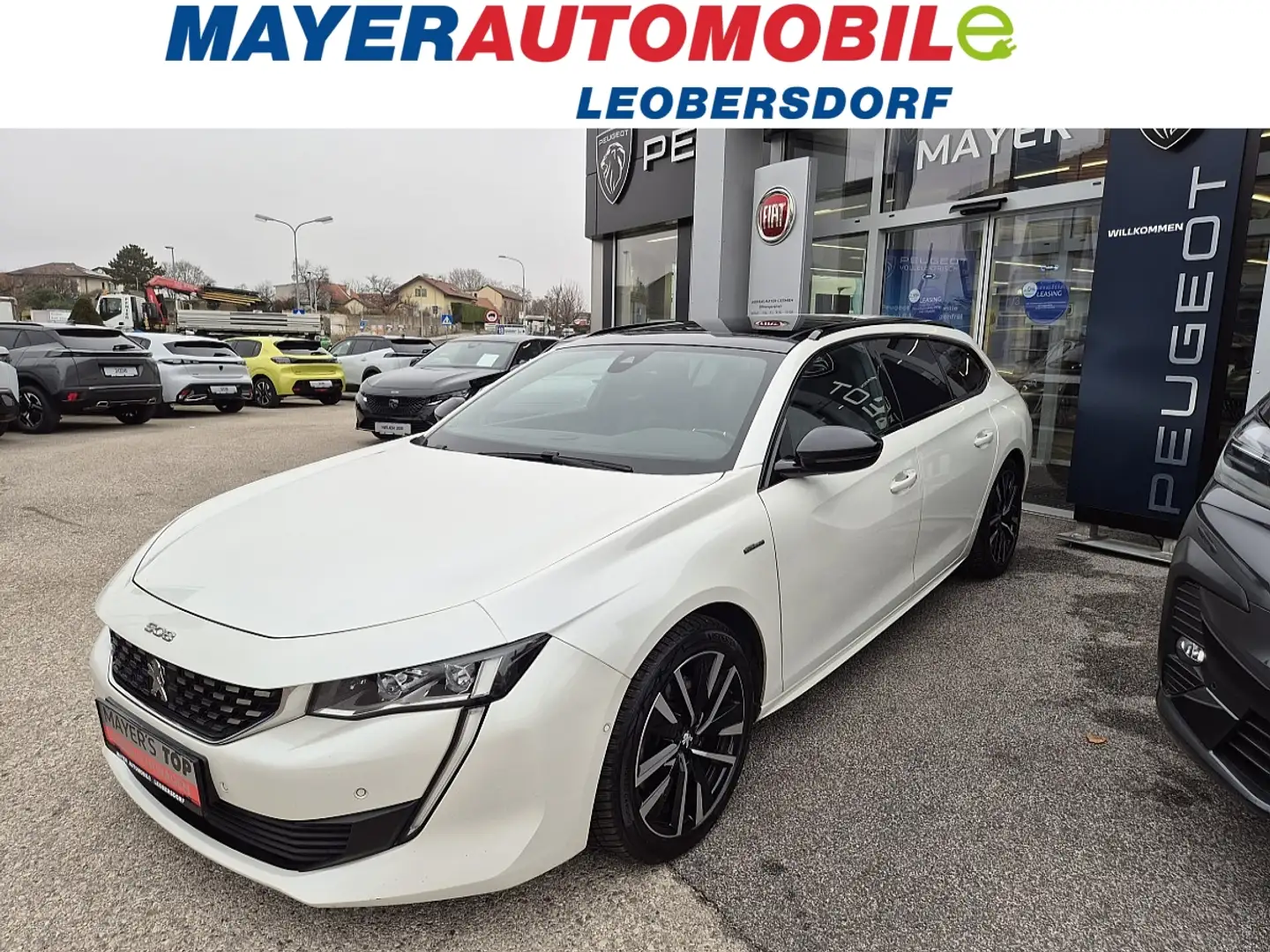 Peugeot 508 SW 2,0 BlueHDi 180 EAT8 S&S GT Line Aut. Weiß - 1