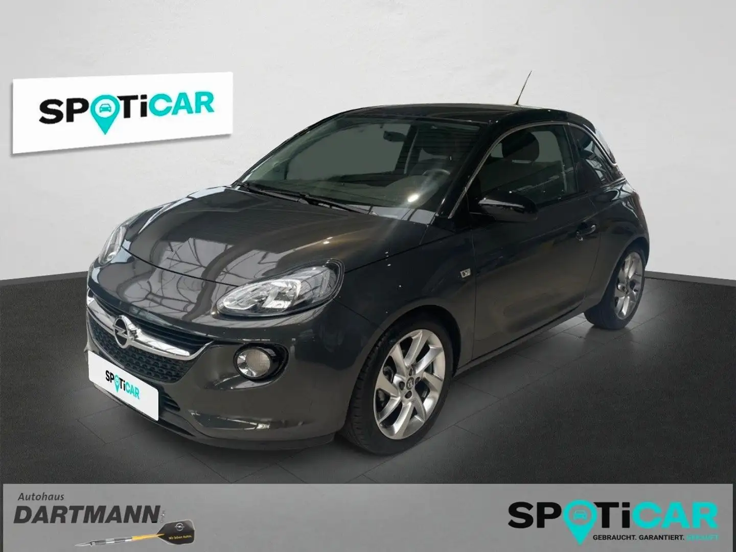 Opel Adam Jam 1.0Turbo SHZ,LHZ,Alu 17",IntelliLink... Gris - 1
