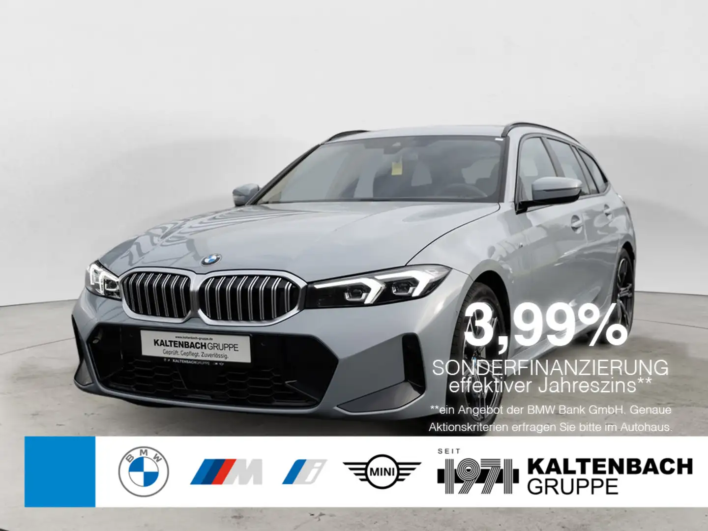 BMW 330 i Touring xDrive M-Sport LED ACC NAVI SHZ Grau - 1