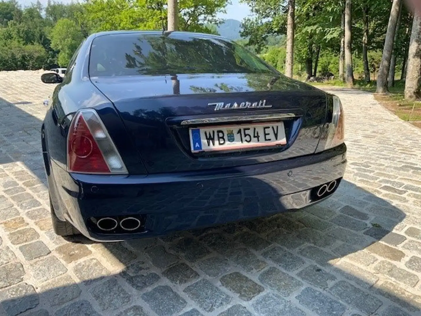 Maserati Quattroporte Blau - 2