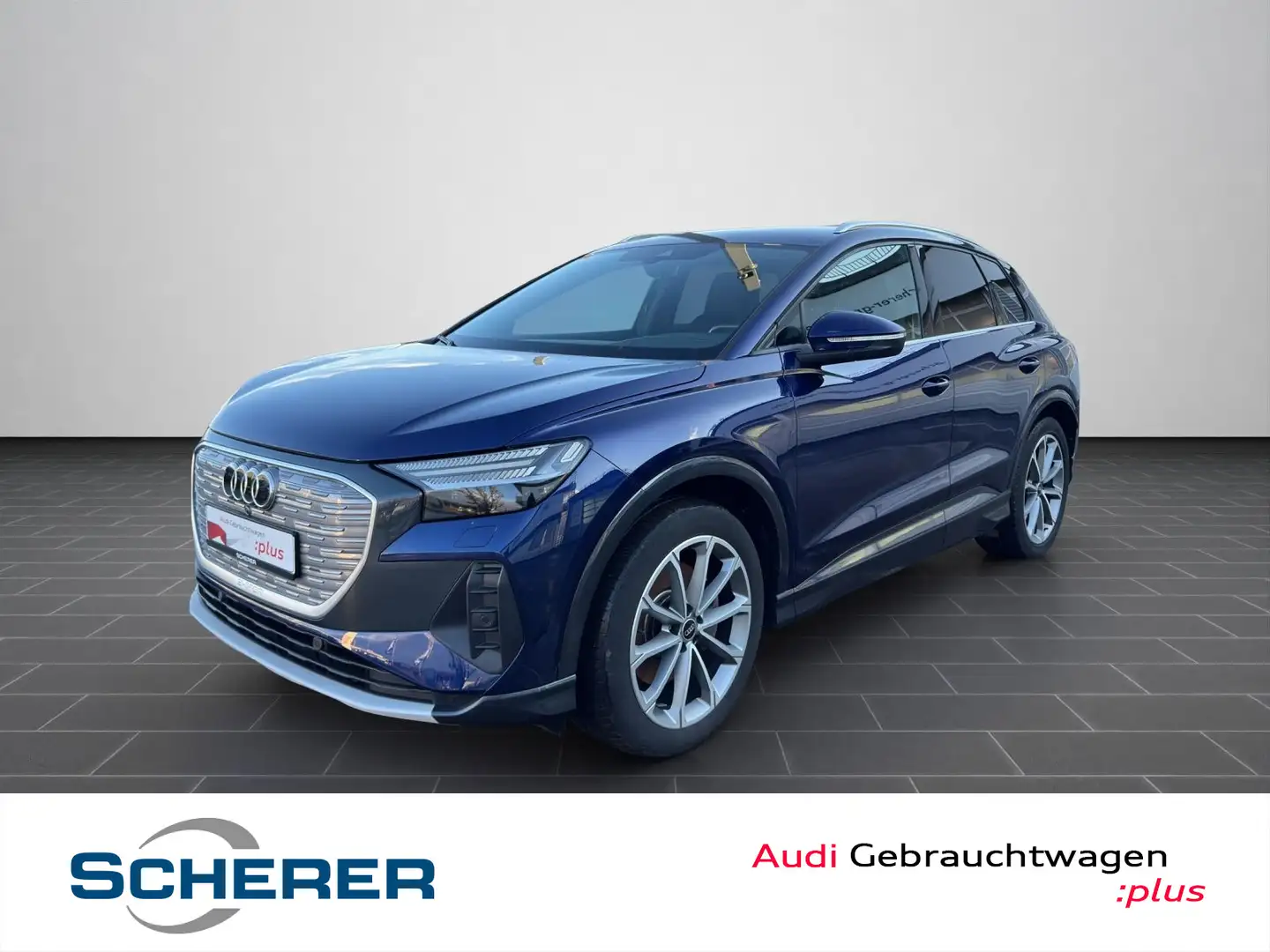 Audi Q4 e-tron 40 RFK MATRIX-LED HUD NAVI SHZ Blau - 1